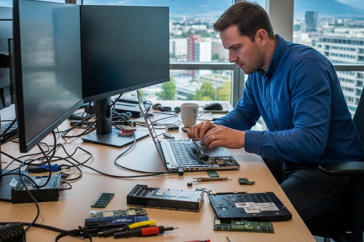 Technicien informatique Geneve - Dépannage PC et Mac